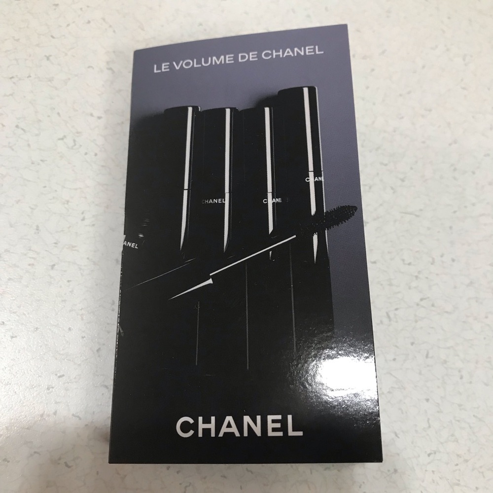 CHANEL Small Dust Bag & Sample Mascara Makeup Remover Cleansing Cream Face Cream - Picture 5 of 13
